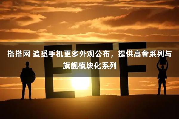 搭搭网 追觅手机更多外观公布，提供高奢系列与旗舰模块化系列